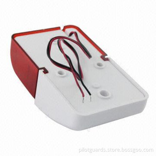 Wired Fire Alarm Siren, 315/433MHz, ABS Housing, Low-power Consumption with CE and RoHS Marks